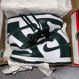 Nike Dunk High White/Pro-Green